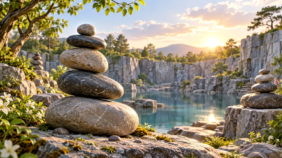 Stone Stack — illustrated game cover
