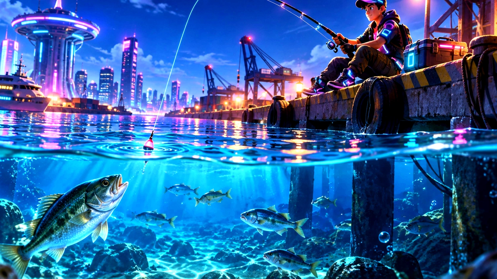Dock Zero — illustrated game cover