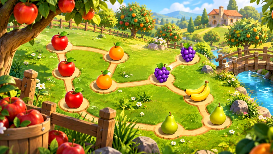 Orchard Route — illustrated game cover